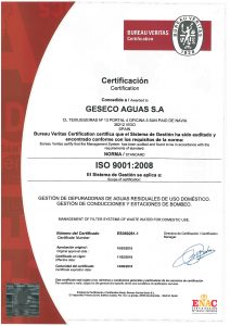 Certificación ISO 9001:2008