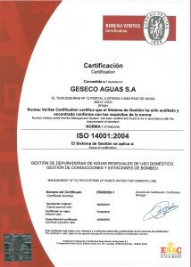 Certificación ISO 14001:2004